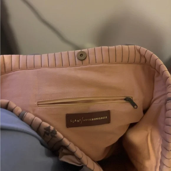 Llani x Anthropologie Embroidered Tote – Neutral – One Size - Picture 6 of 8